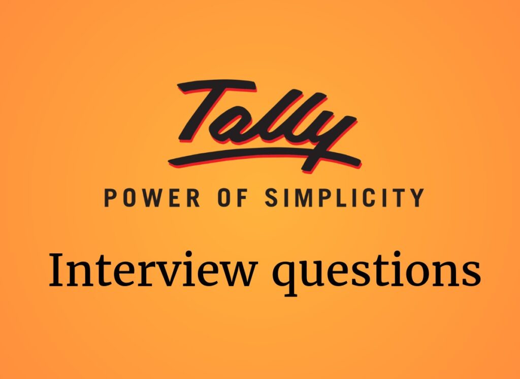 Tally Questions and Answers in Hindi
